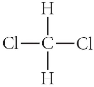 Lewis structure option for CH2Cl2