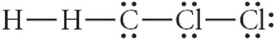 Lewis structure option for CH2Cl2