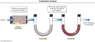 Diagram of combustion analysis apparatus
