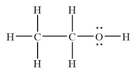 Ethanol induces dipole in I2