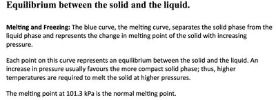 Boiling point and external pressure explanation