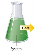 System losing heat to surroundings