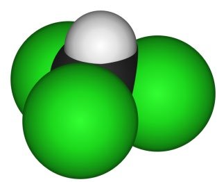 Hydrogen bonding between acetone and chloroform