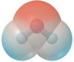 Water molecule dipole