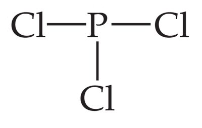 Lewis Structure for PCl3 with Electron Counting
