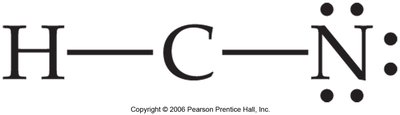 Lewis Structure for HCN with Single Bonds