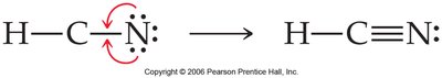 Lewis Structure for HCN with Triple Bond