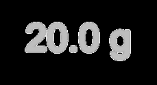 20.0 g