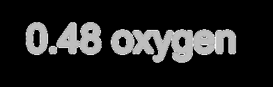 0.48 oxygen