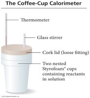 Exothermic and endothermic process diagram