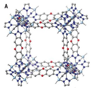 Structure of a MOF for CO2 capture