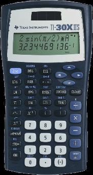 TI-30X IIS scientific calculator