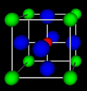 BaTiO3 unit cell
