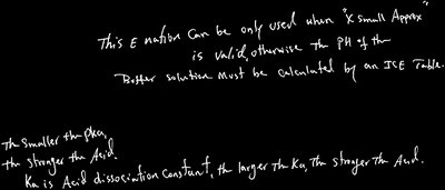 Henderson-Hasselbalch equation and pKa calculation