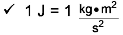 Joule unit definition