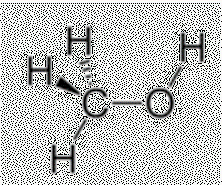 Structure of methanol