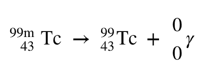 Gamma emission equation