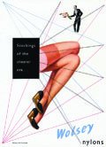 Nylon stockings advertisement