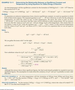 Worked example: van't Hoff equation and equilibrium constants