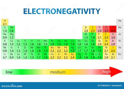 Electronegativity periodic table