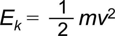 Kinetic energy formula