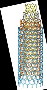 Multiwalled nanotube structure