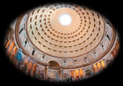 Cement structure in architecture