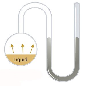 Vapor pressure measurement setup