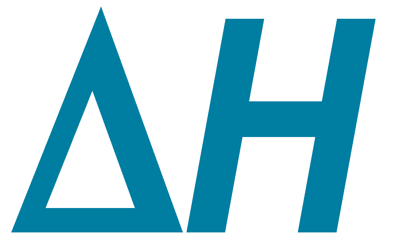 Delta H symbol
