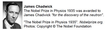 James Chadwick and neutron discovery
