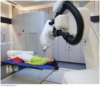 Radiotherapy treatment in medicine