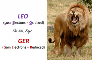 LEO says GER mnemonic for oxidation and reduction