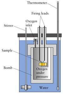 Calorimeter diagram