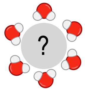 Table salt dissolving in water