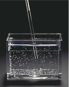 Wetting of a surface