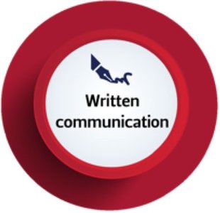 Written communication icon