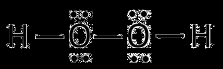 Hydrogen peroxide structure