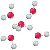 Hydrated hydronium ion structure
