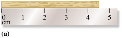 Reporting length using a ruler