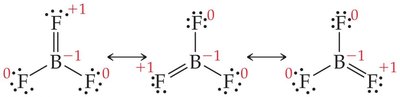 Lewis structure for BF3 (less than octet)