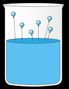 Evaporation and vapor pressure