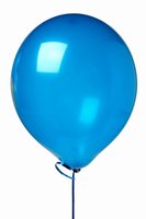 Balloon representing a gas