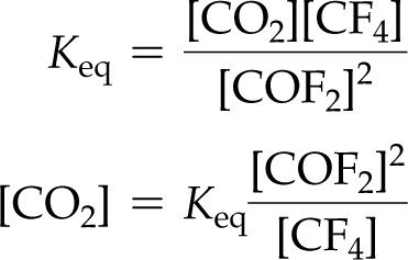 Equilibrium calculation setup