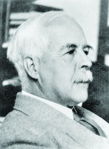 Portrait of Gilbert N. Lewis, developer of Lewis theory of bonding