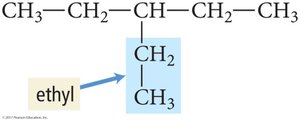 Ethyl substituent highlighted