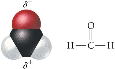 Permanent dipole in formaldehyde