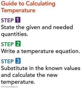 Guide to calculating temperature