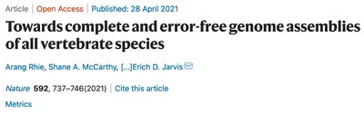 Phases of the Vertebrate Genomes Project