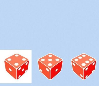 Sum rule with dice