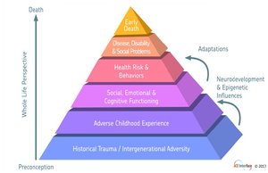Pyramid of ACEs and health outcomes